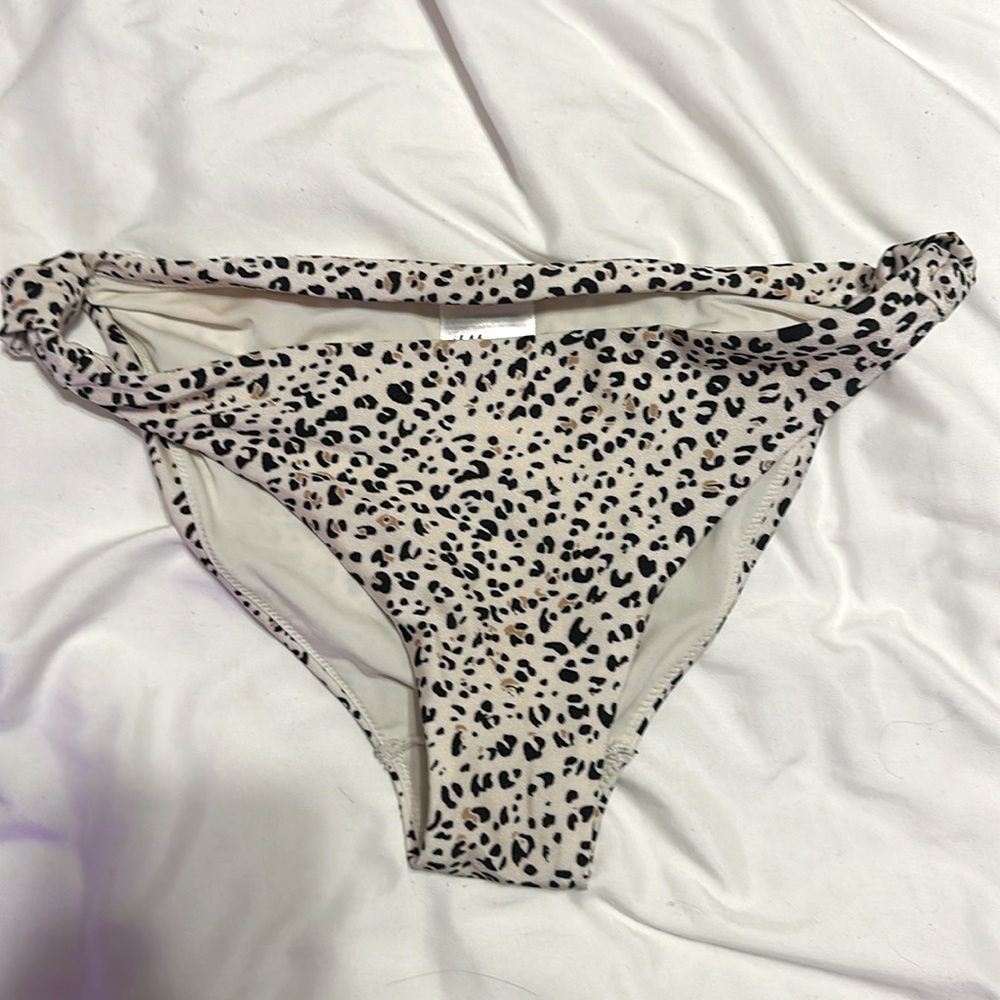 Cheetah print bikini bottoms